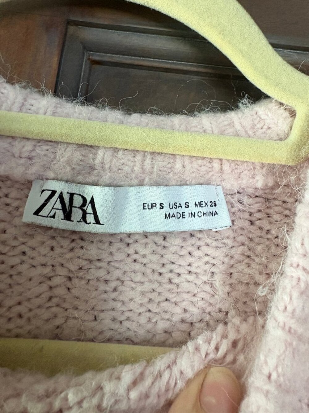 Zara Light pink sweater size small - Picture 4 of 5